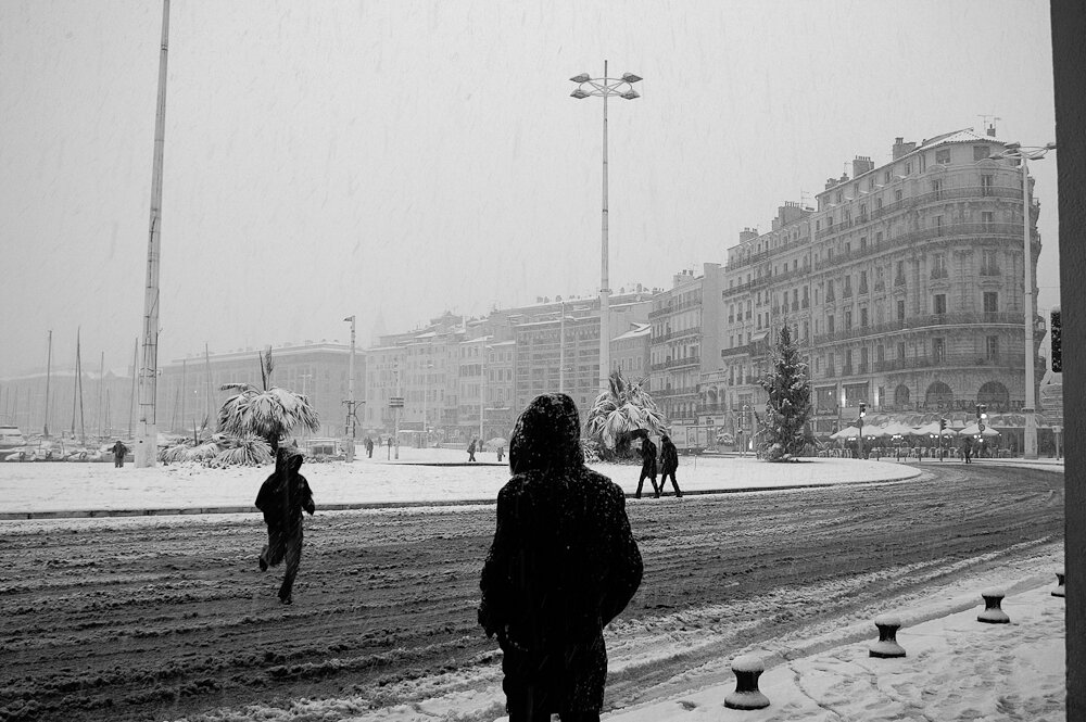 Vignette de la galerie Marseille in the snow